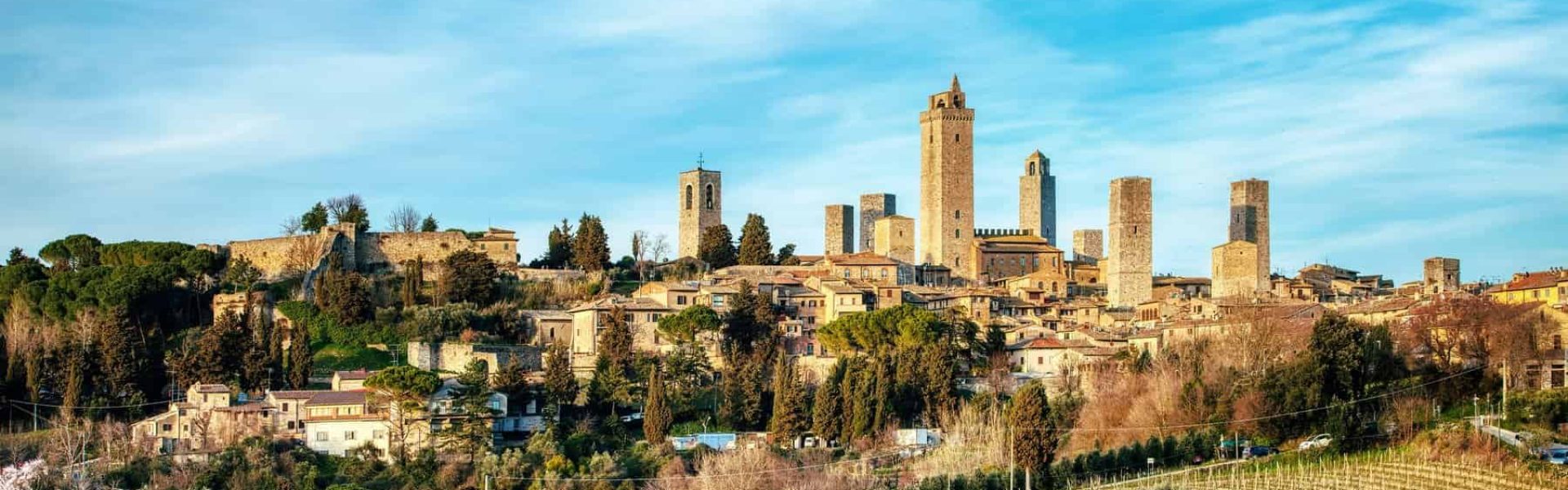 Saint Gimignano. medieval city in Tuscany Italy. Called the Manhattan of the Middle Ages